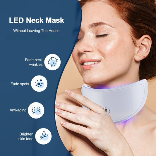 Neck Beauty Instrument Neck Colorful Light LED Import Fade Neck Pattern 7 Color Touch Style